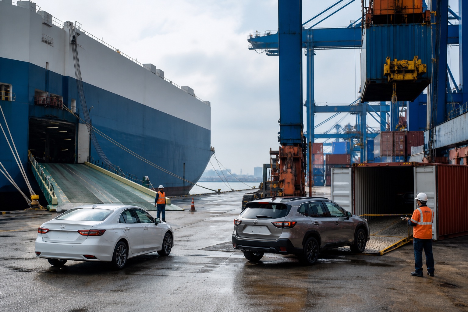 RoRo vs Container Shipping From Japan: How to Choose