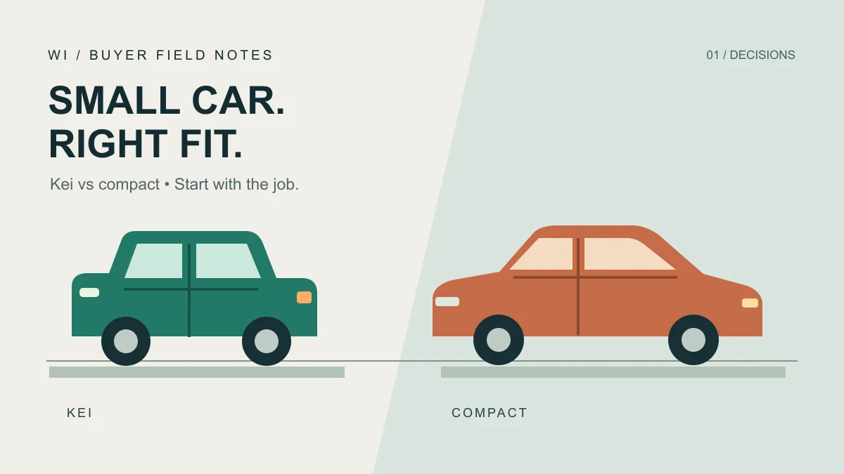 Kei Car vs Compact Car: Which Japanese Import Fits Your Life?